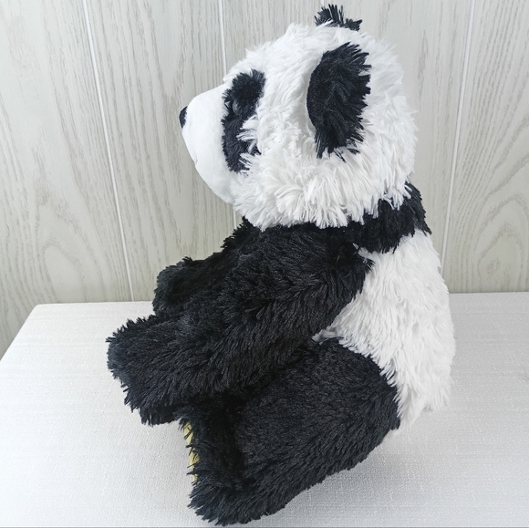 Build A Bear Workshop Retired Pawsome Panda Bear Furry Plush Brown Paws 12" - Picture 2 of 8
